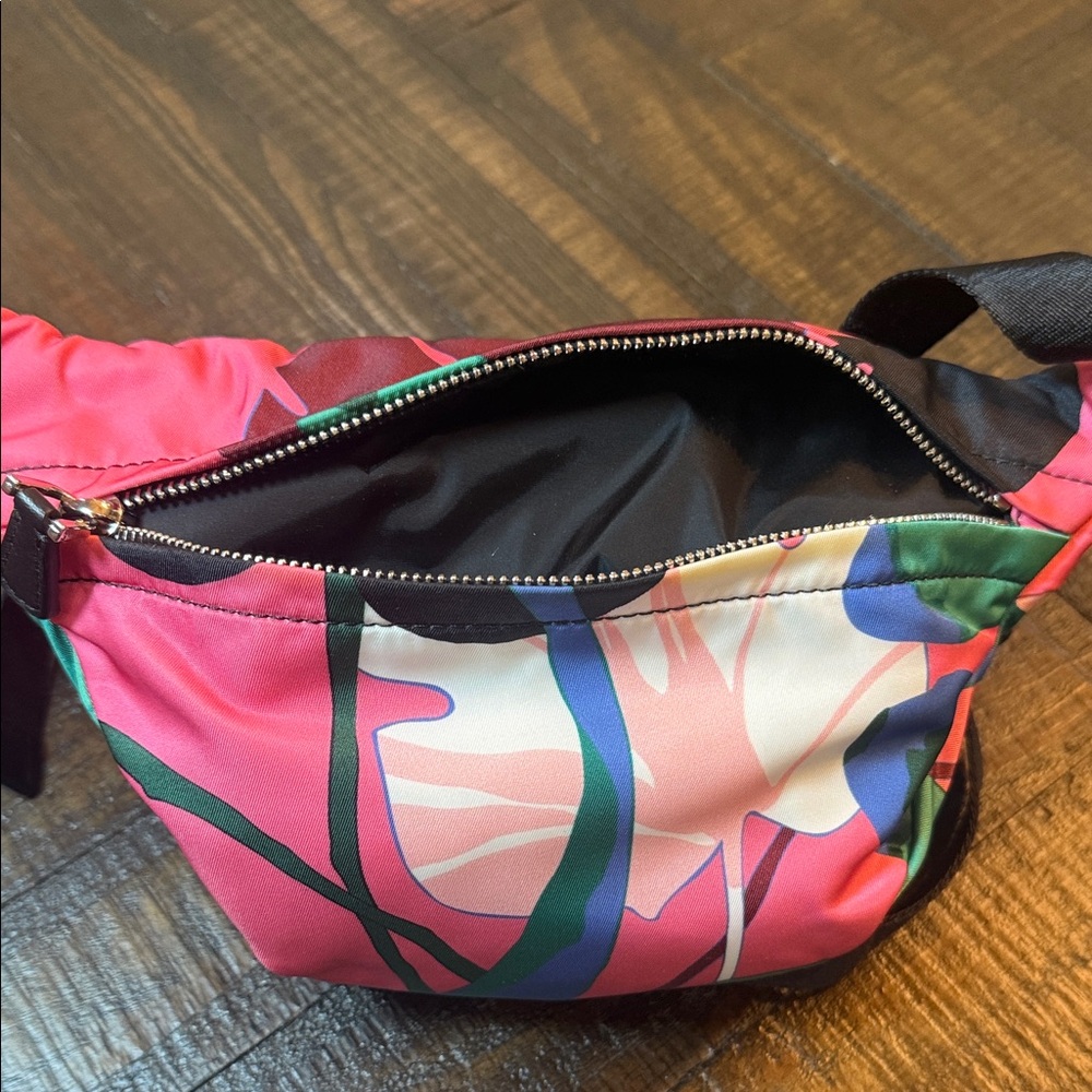 Moncler Felicie Borsa Tropical Print Belt Bag‎ Crossbody Fanny Pack Authentic - Picture 10 of 16